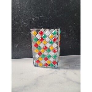 Colorful Glass Vase